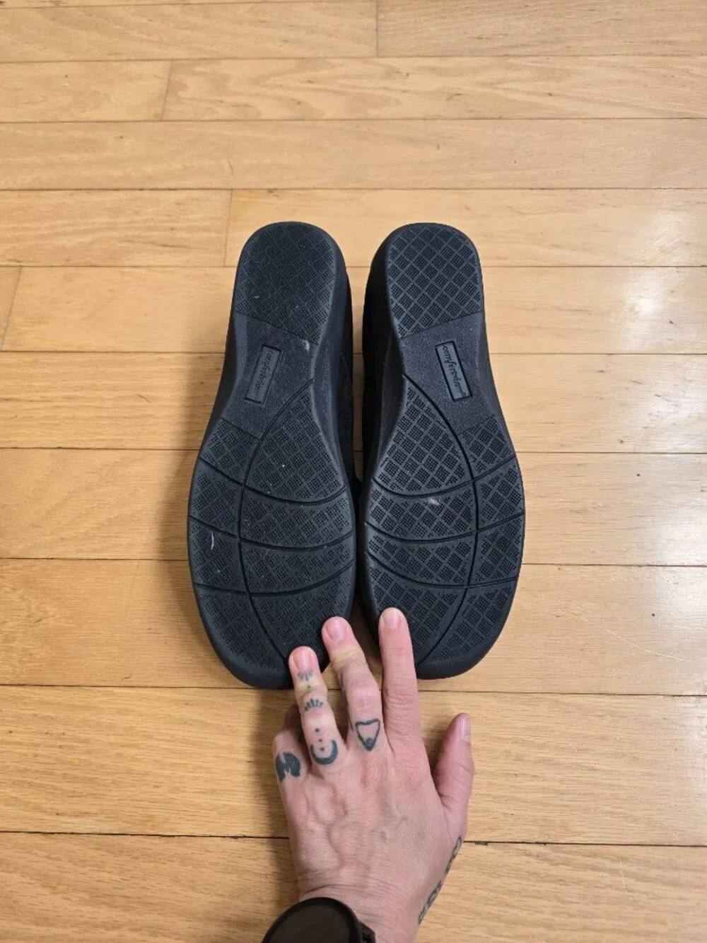 whimsygoth monochrome black sneakerina flats | WMS 10